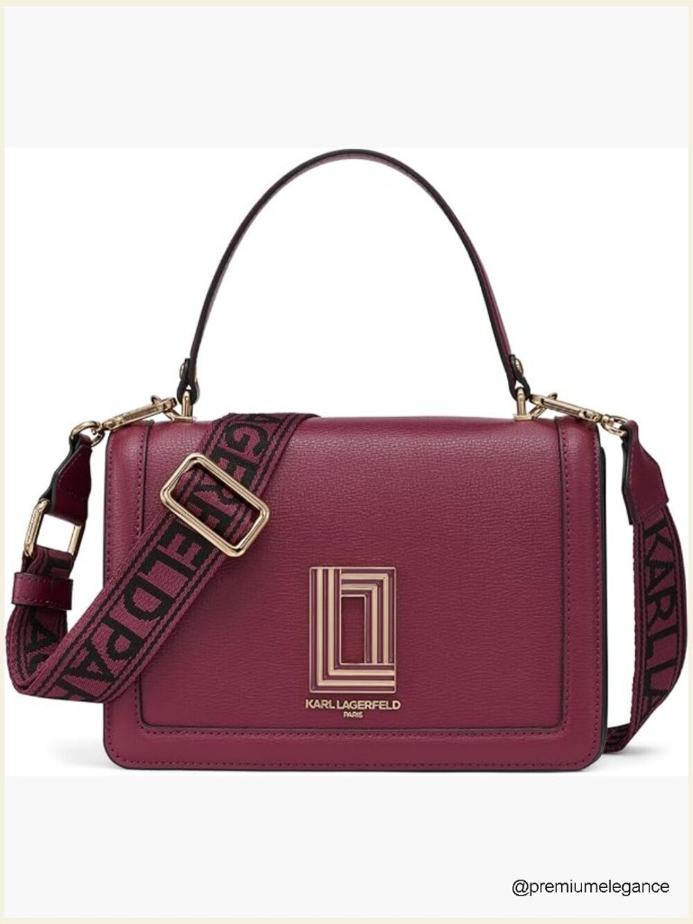 Harlow Leather Satchel Crossbody Handbag